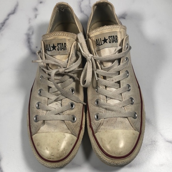 VTG Converse Chuck Taylor All Star Low Top Sneaker Canvas Men 8/Women 10 - Picture 1 of 14